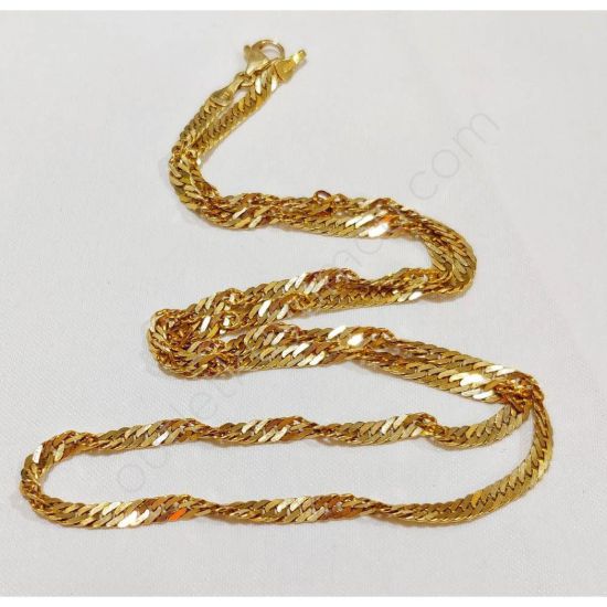 2_singapur Zincir 14 Ayar 15 00 Gram 60 Cm Resim 3109